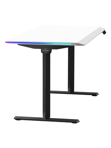  Гейминг бюро Ultradesk - Quest Black, бяло