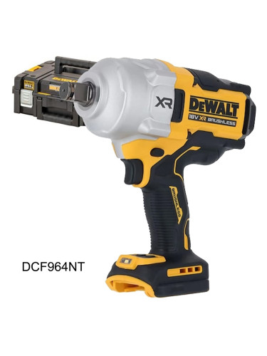 Гайковерт акумулаторен DeWALT DCF964NT - 18V XR, 2576Nm, 3/4", с куфар