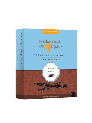 Mademoiselle de Margaux Шоколадови пръчици с 68% какао
