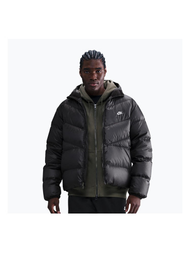 Мъжко пухено яке Nike Windrunner black/black/white
