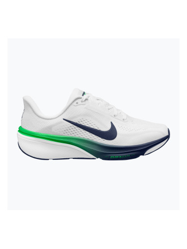 Детски обувки за бягане Nike Pegasus 42 white/green spark/midnight navy