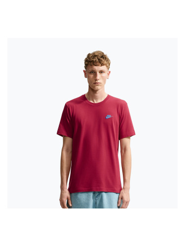 Мъжка тениска Nike Sportswear Club tough red/football blue