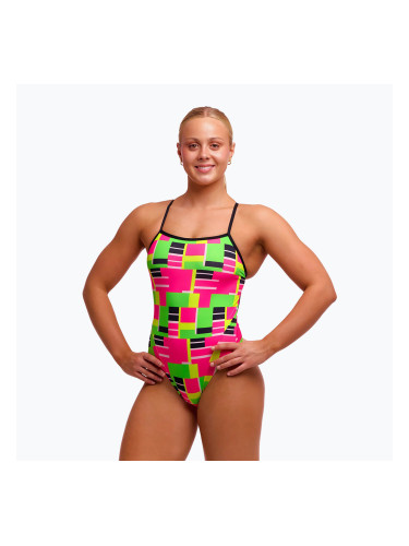 Дамски цял бански костюм Funkita Single Strap One Piece blocked again