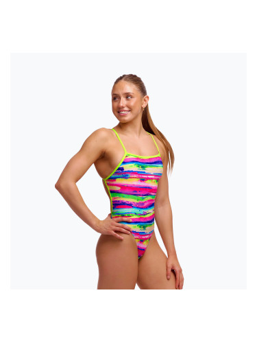 Цял бански костюм Funkita Single Strength One Piece paint patch