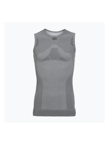 Мъжка термоактивна тениска X-Bionic Invent 4.0 Lt Singlet Grey Melange/Anthracite