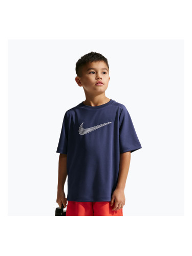 Детска тениска Nike Multi Dri-Fit midnight navy/white