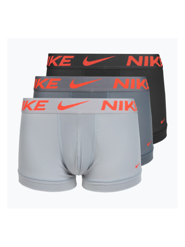 Мъжки боксерки Nike Dri-Fit Essential Micro Trunk 3 pairs grey