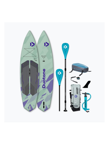 Комплект надуваем SUP борд Duotone iSUP Package Premium Blitz Air SLS pale green