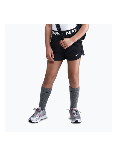 Детски къси панталони/шорти Nike Pro Fleece black/black/black/white
