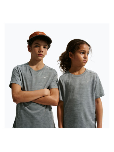 Детска тениска Nike Miler smoke grey/heather