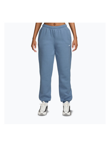 Дамски панталони Nike Studio Fleece work blue/sail