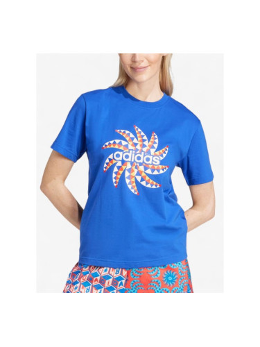 ADIDAS x Farm Rio Graphic Tee Blue