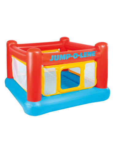 Батут детски надуваем къща 174x174x112 см, INTEX 48260NP Jump-o-Lene