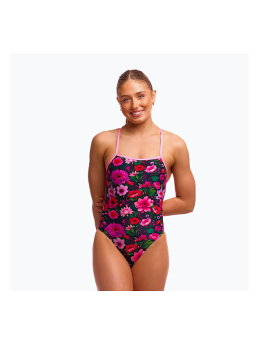Дамски цял костюм за плуване Funkita Strapped Secure One pieces garden glow