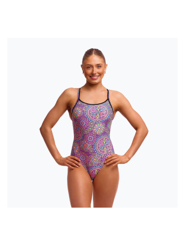 Дамски цял костюм за плуване Funkita Diamond Back One pieces love lacy