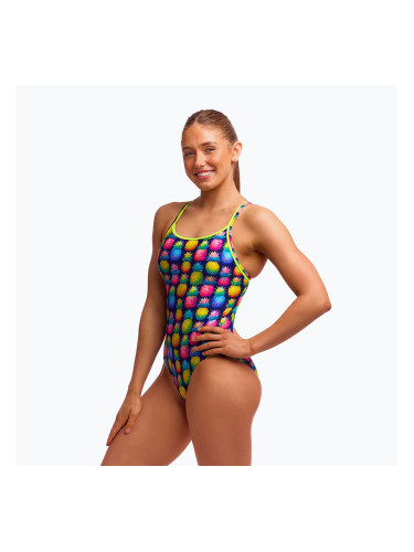 Дамски цял костюм за плуване Funkita Diamond Back One pieces pine gap