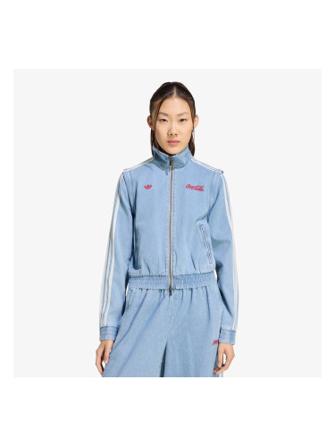 Яке adidas x Coca Cola Firebird Reg Denim Track Top Light Denim XL