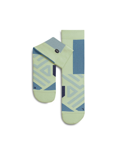On Performance High Sock Meadow/ Niagara 36-37