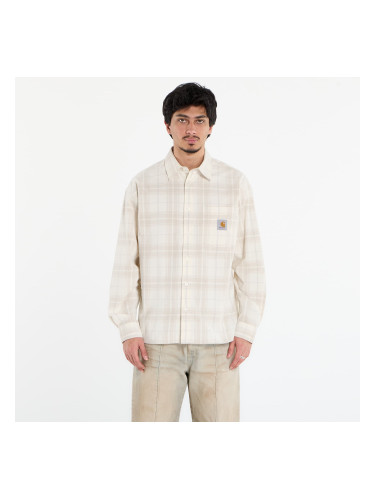 Риза Carhartt WIP L/S Wilber Shirt UNISEX Wilber Check/ Natural L