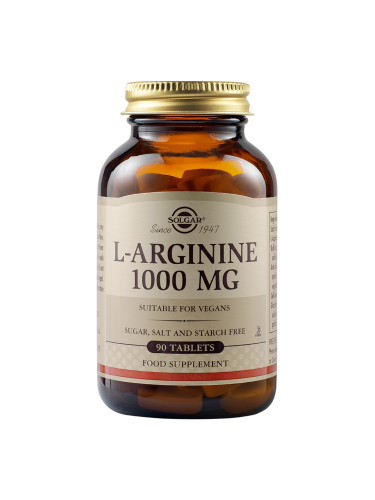 SOLGAR - L-Arginine 1000 mg - 90 таблетки
