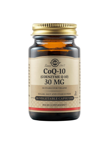 SOLGAR - CoQ-10 30 mg - 30 веган капсули