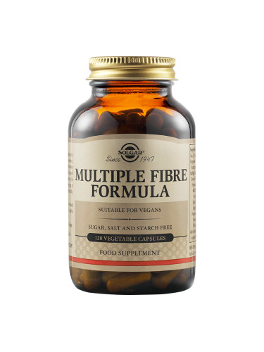 SOLGAR - Multiple Fibre Formula - 120 веган капсули