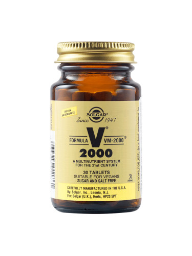 SOLGAR - Formula VM-2000 - 30 таблетки