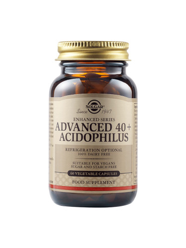 SOLGAR - Advanced 40+ Acidophilus - 60 vegetable capsules