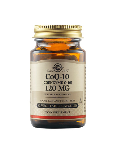 SOLGAR - CoQ-10 120 mg - 30 веган капсули