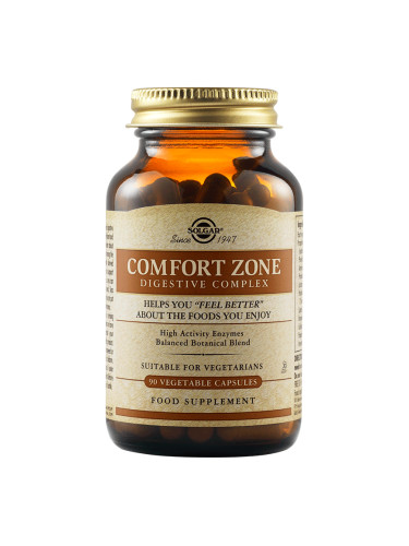 SOLGAR - Comfort Zone Digestive Complex - 90 веган капсули