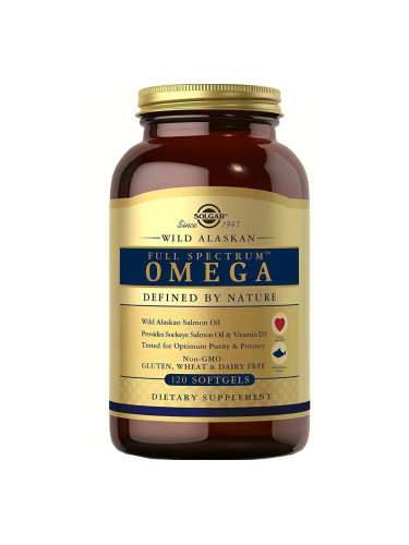 SOLGAR - Full Spectrum Omega Wild Alaskan - 120 меки капсули