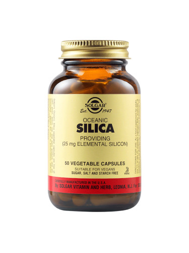 SOLGAR - Oceanic Silica 25 mg - 50 веган капсули