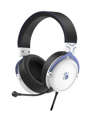  Гейминг слушалки A4Tech Bloody - M590i PS4, Xbox, жични, тъмносини