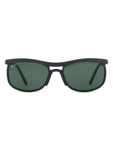 Ray-Ban RB4452 601S71 59 - правоъгълна слънчеви очила, unisex, черни