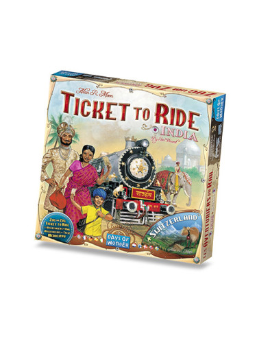  Разширение за настолна игра Ticket to Ride - India