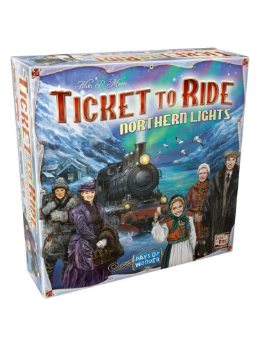  Настолна игра Ticket to Ride: Northern Lights - Семейна