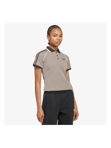Тениска adidas Polo Shirt Light Brown XL