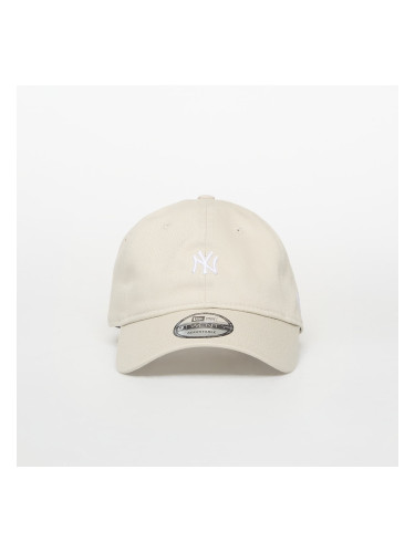 Шапка New Era 9TWENTY MLB Mini Logo New York Yankees Stone/ Optic White Universal