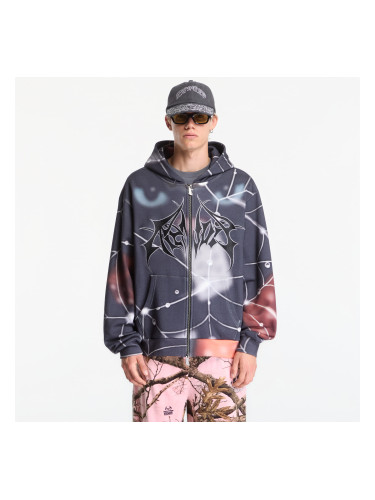 Суитшърт RIPNDIP Redemption Zipup Hoodie Charcoal Sun Fade S