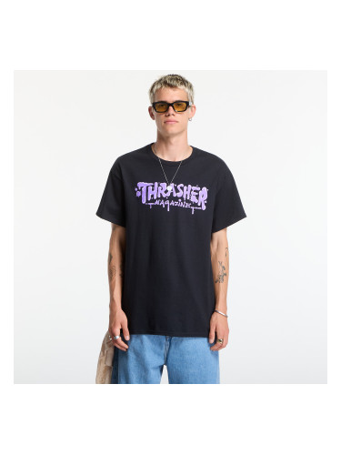 Тениска Thrasher Wet Paint T-Shirt Black L