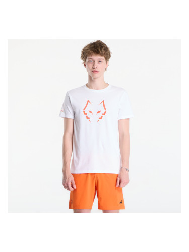 Тениска Babolat Cotton Tee Lebron White/ White L