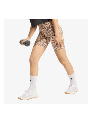 Къси панталони adidas x Farm Rio Bike Shorts Ecru Tint/ Shadow Brown/ Multicolor M