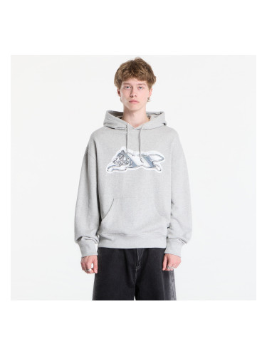 Суитшърт Billionaire Boys Club Icecream Iced Out Running Dog Popover Hood Heather Grey M