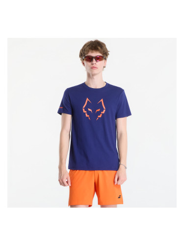 Тениска Babolat Cotton Tee Lebron Blue Depths L