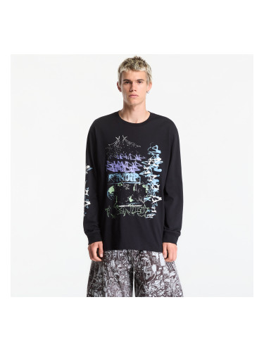 Тениска RIPNDIP World Wide Madness LS Charcoal S