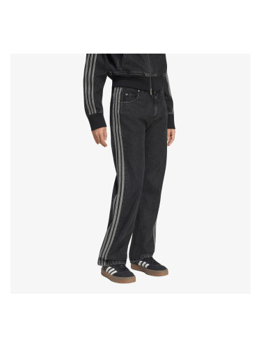 Дънки adidas Firebird Mid Rise Straight Denim Pant True Black Denim 25/32