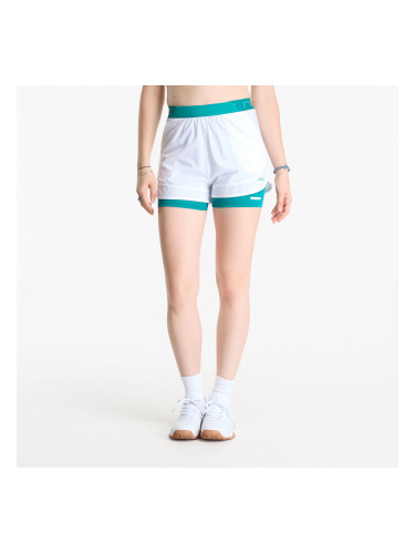 Къси панталони Nox Pro Shorts White/ Ivy Green XS