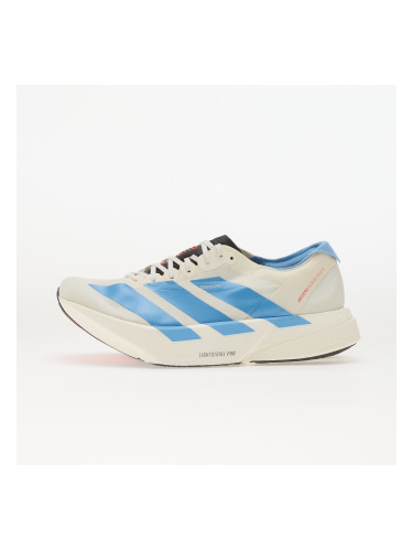 Сникърси adidas ADIZERO Adios Pro 4 Running Off White/ Light Blue/ Bright Red EUR 46