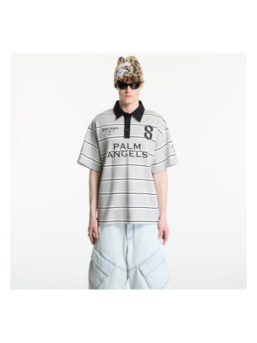 Тениска Palm Angels Palm Sport Stripes Polo S/S UNISEX Navy Blue/ White M