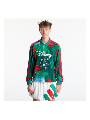 Тениска adidas Originals Brain Dead Disney Long Sleeve Jersey Red/ Bold Green/ Blue XXL